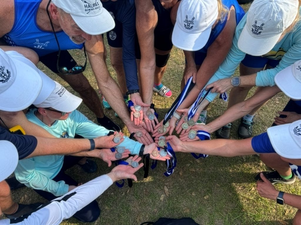 Hands in it together - team huddle